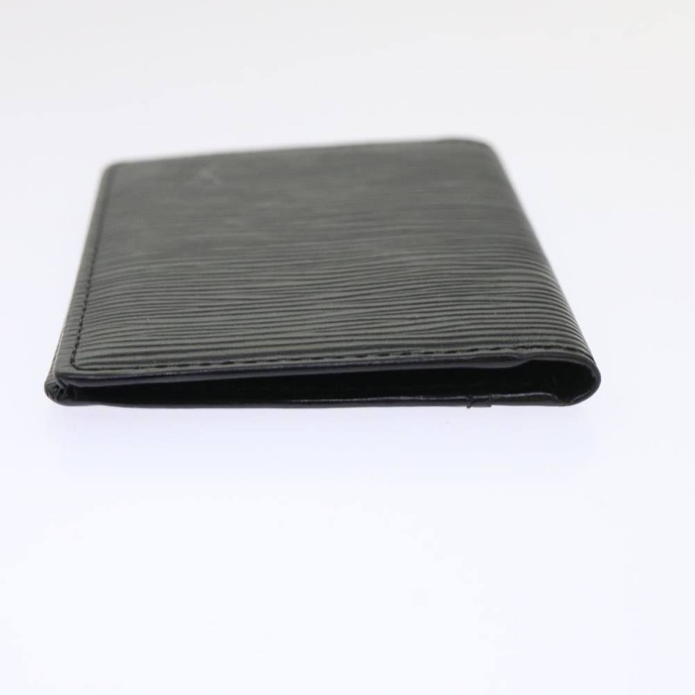 LOUIS VUITTON Epi Organizer De Poche Card Case Black M63582 LV Auth 48066 - Picture 4 of 16